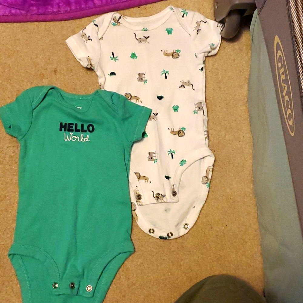 3 months baby onesies